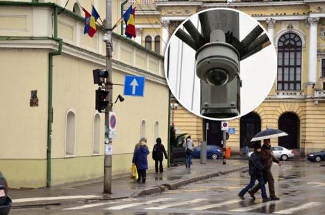Atenţie, te filmăm! Oradea "împânzită" cu peste o sută de camere video